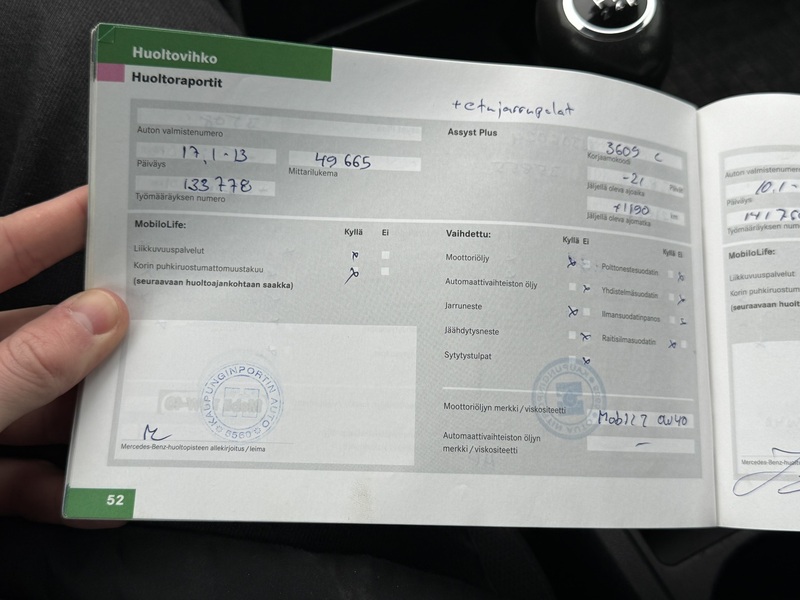 Mercedes-Benz A vaihtoauto