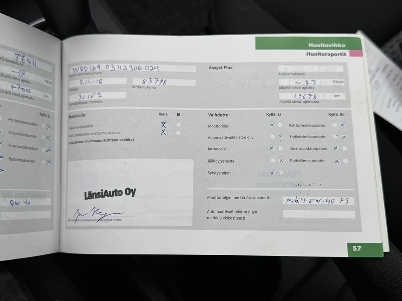 Mercedes-Benz A vaihtoauto