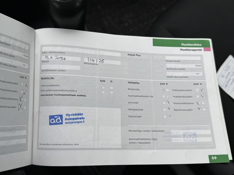 Mercedes-Benz A vaihtoauto