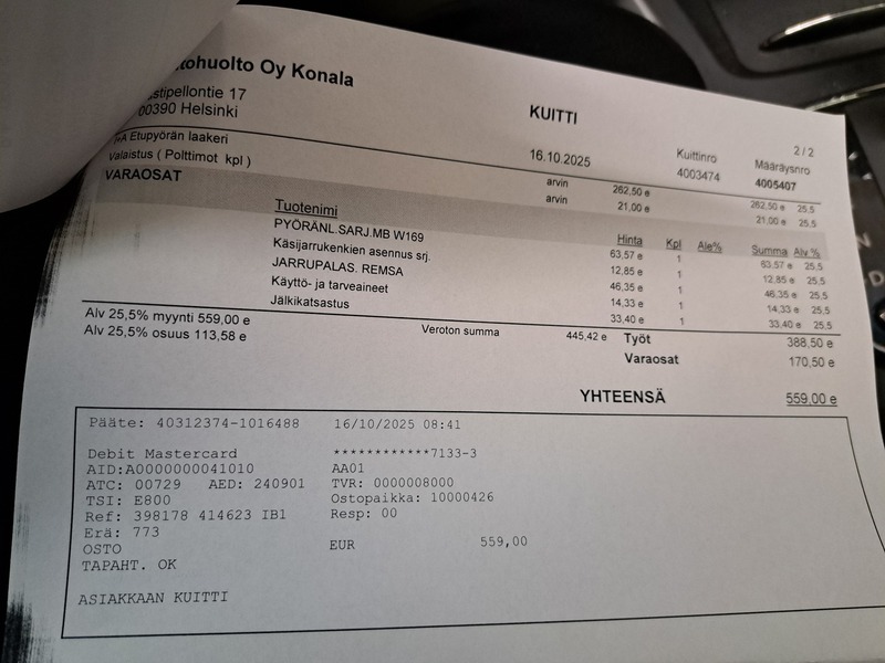 Mercedes-Benz A vaihtoauto