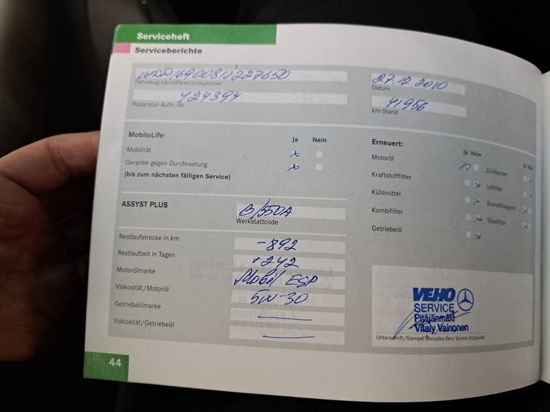 Mercedes-Benz A vaihtoauto