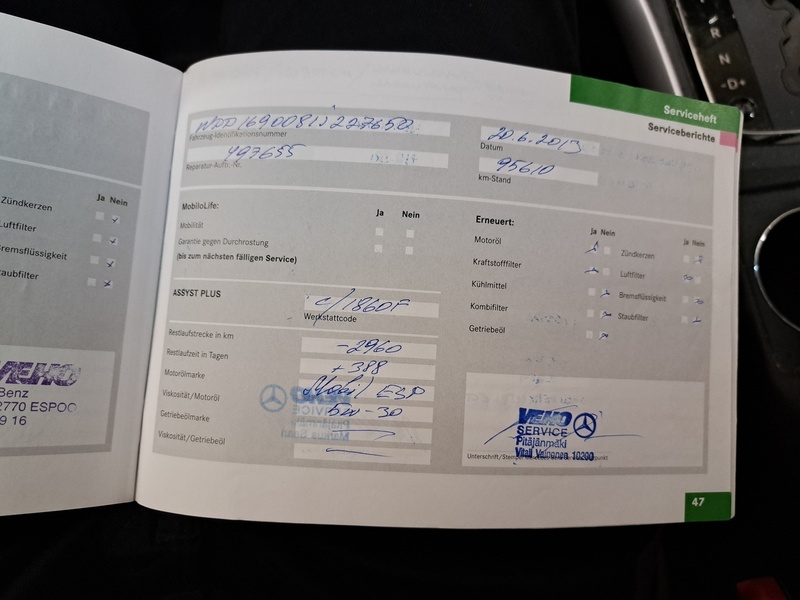 Mercedes-Benz A vaihtoauto