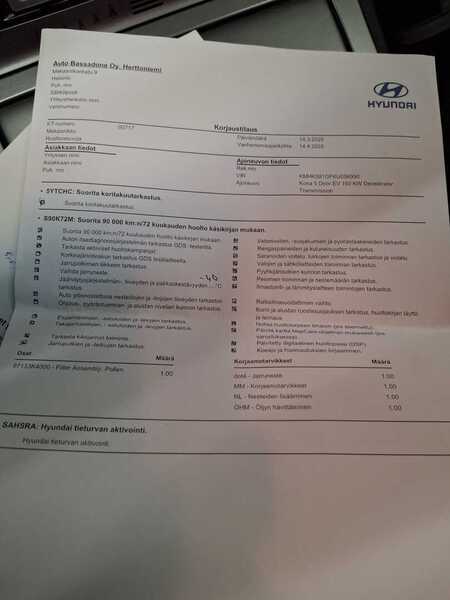 Hyundai Kona vaihtoauto