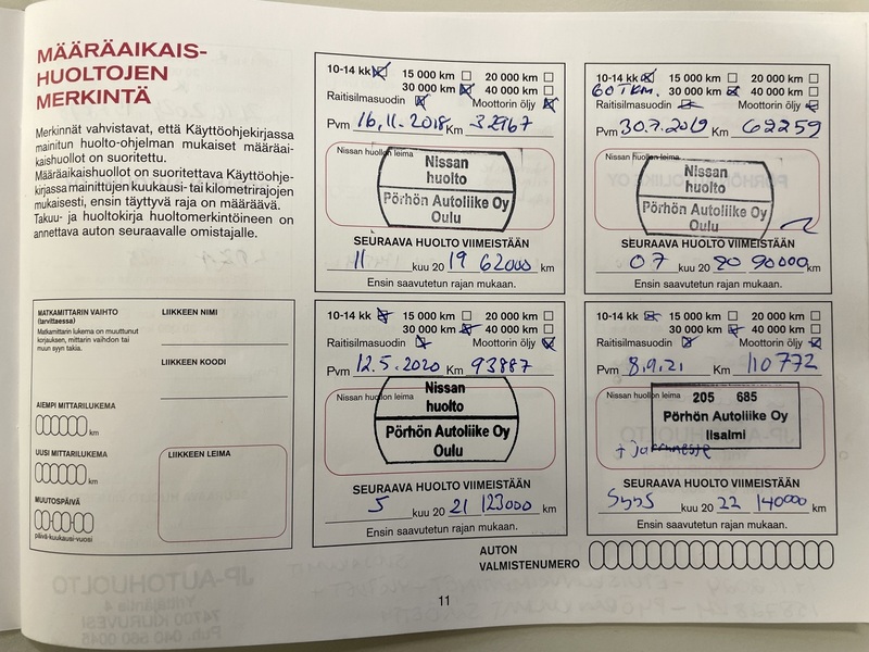Nissan X-Trail vaihtoauto