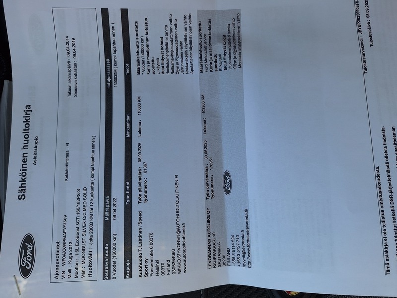 Ford Kuga vaihtoauto