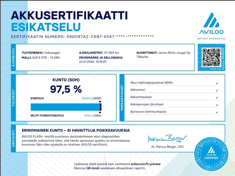 Volkswagen Golf vaihtoauto