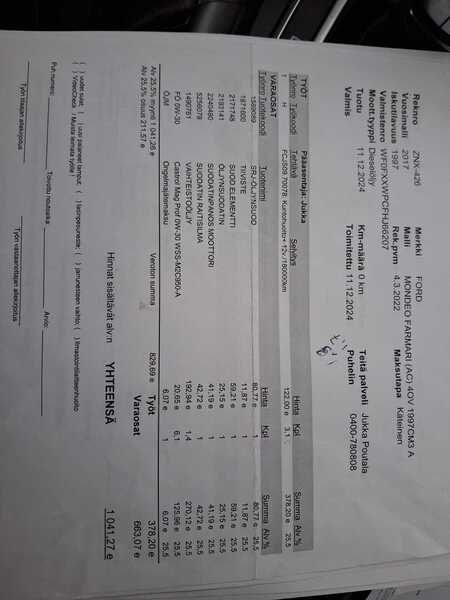 Ford Mondeo vaihtoauto