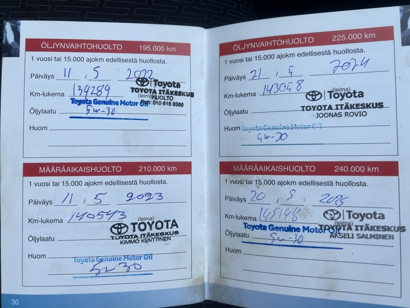 Toyota Avensis vaihtoauto