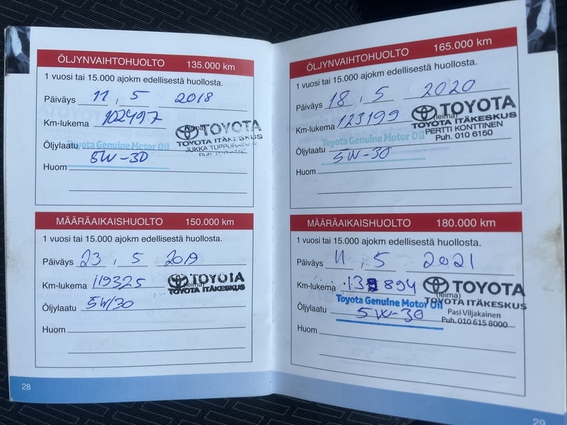 Toyota Avensis vaihtoauto