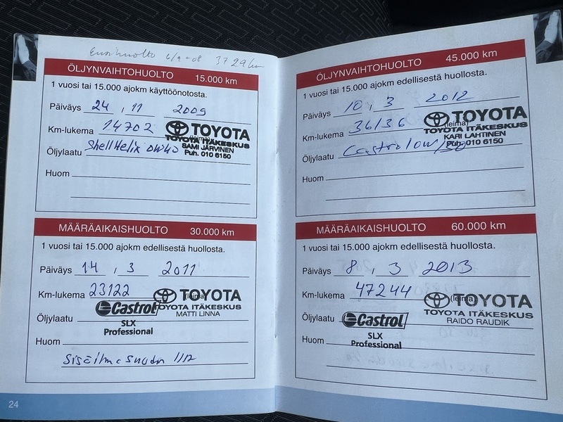 Toyota Avensis vaihtoauto