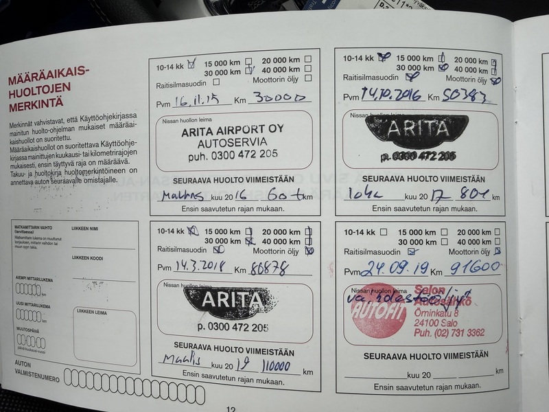 Nissan Qashqai vaihtoauto