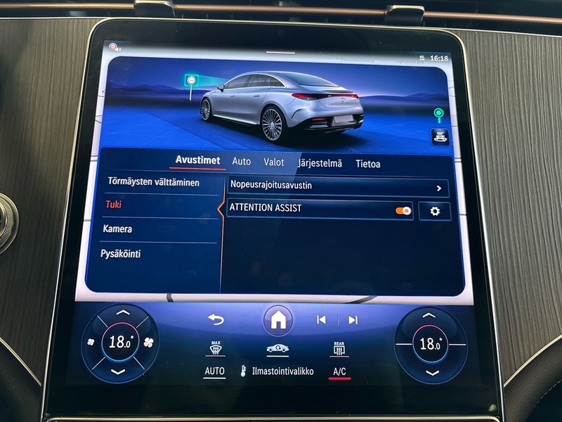 Mercedes-Benz EQE vaihtoauto