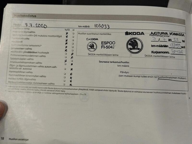 Skoda Octavia vaihtoauto