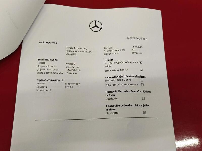 Mercedes-Benz CLA-sarja vaihtoauto