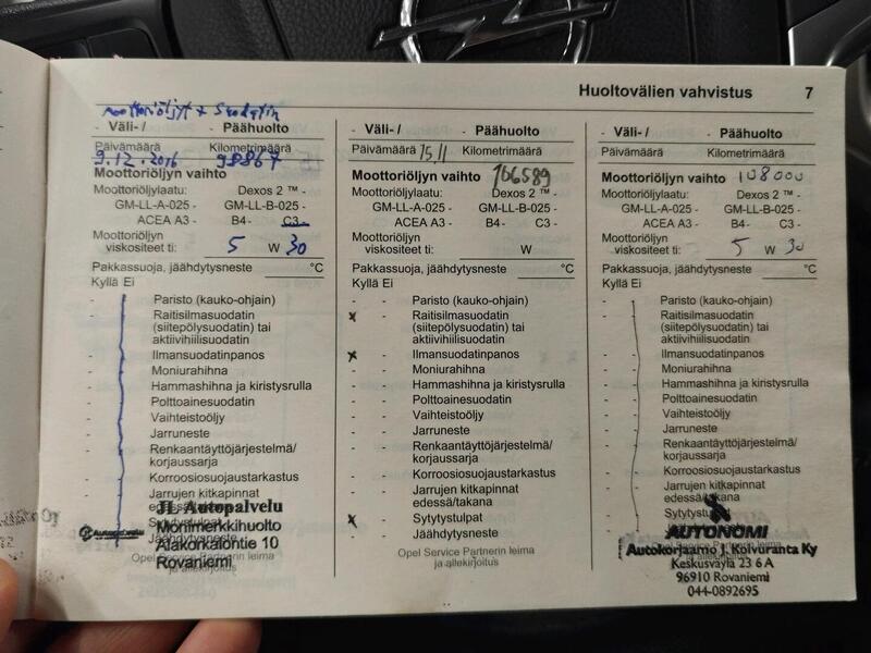 Opel Astra vaihtoauto