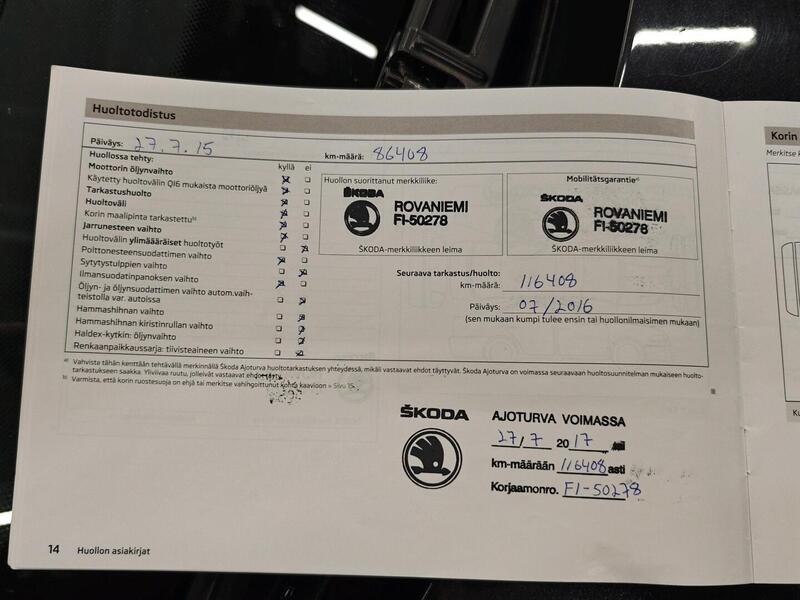 Skoda Octavia vaihtoauto