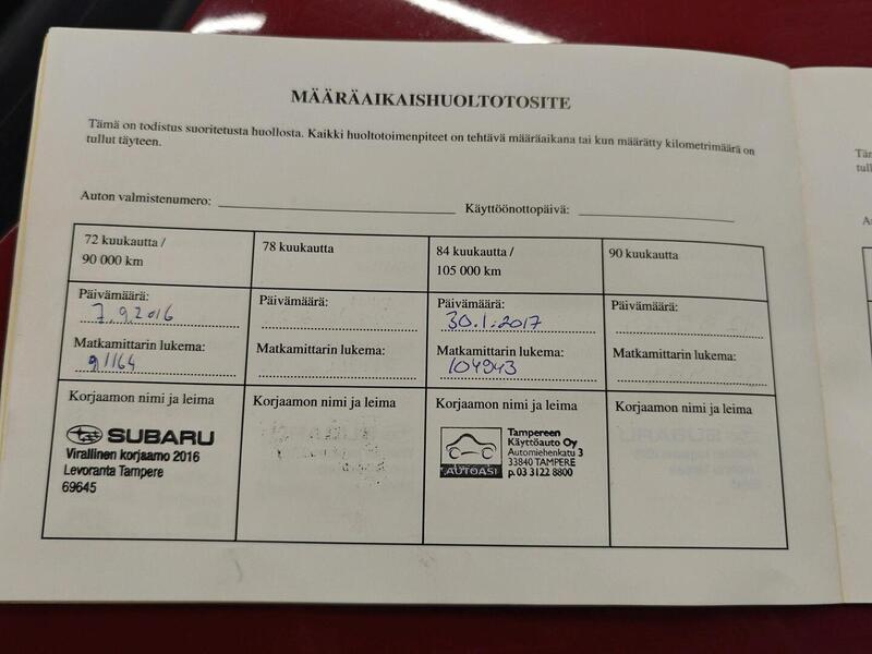 Subaru Forester vaihtoauto