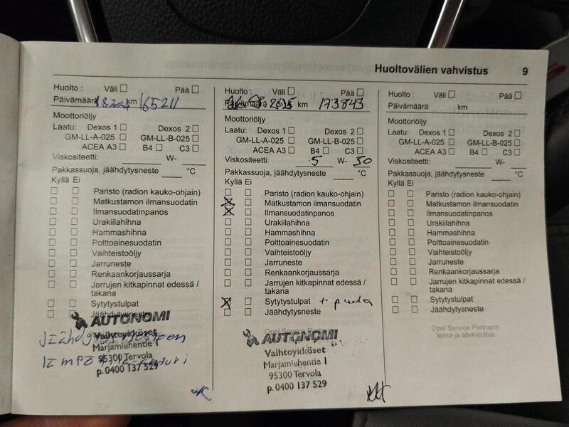 Opel Insignia vaihtoauto