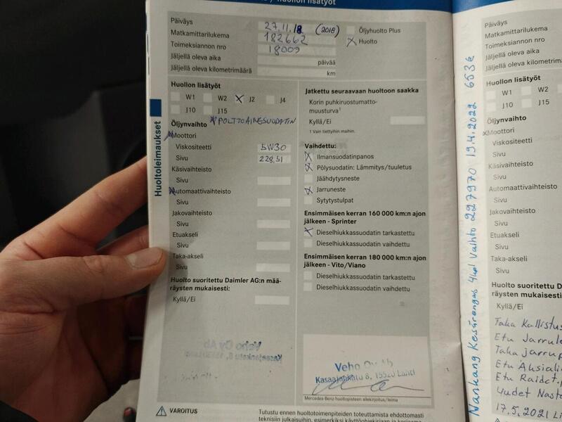 Mercedes-Benz Sprinter vaihtoauto