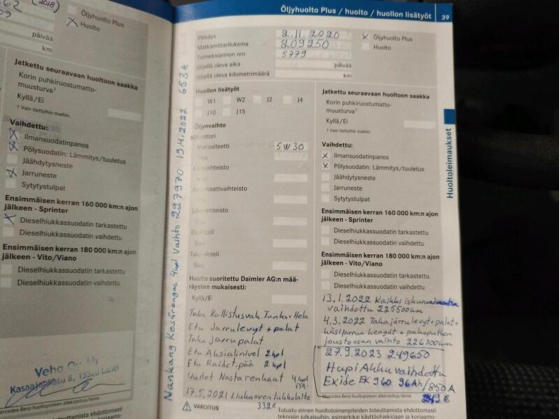 Mercedes-Benz Sprinter vaihtoauto