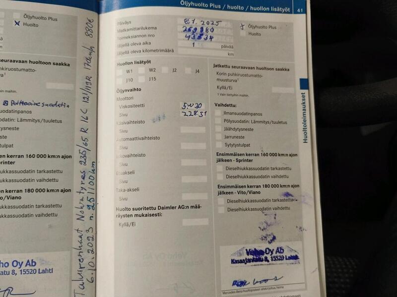 Mercedes-Benz Sprinter vaihtoauto