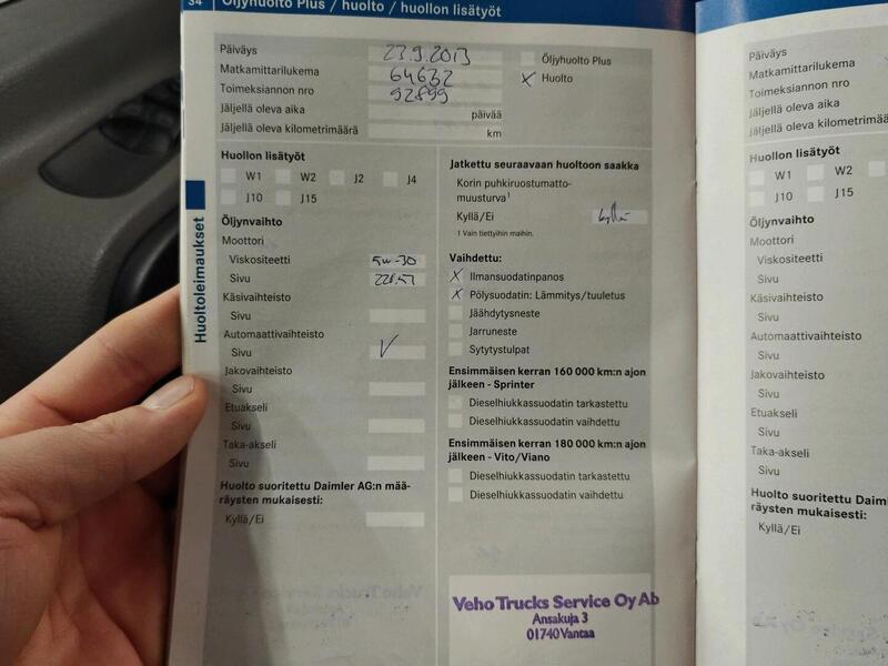 Mercedes-Benz Sprinter vaihtoauto