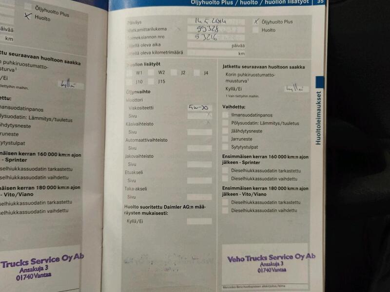 Mercedes-Benz Sprinter vaihtoauto