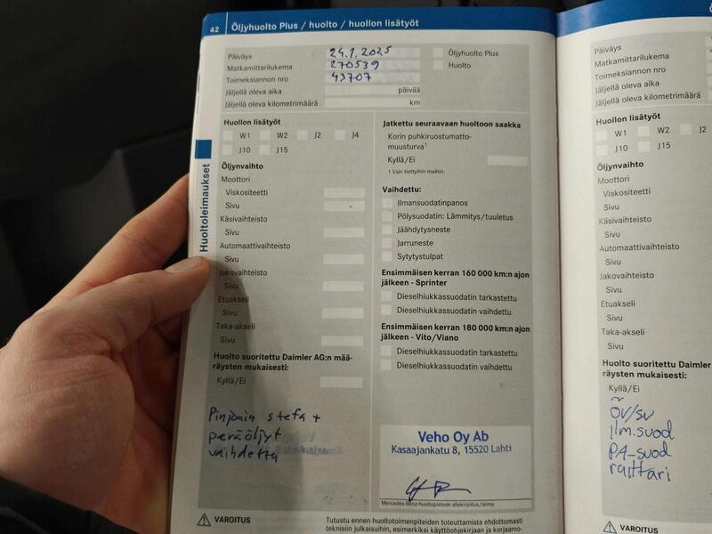 Mercedes-Benz Sprinter vaihtoauto