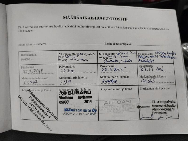 Subaru Outback vaihtoauto