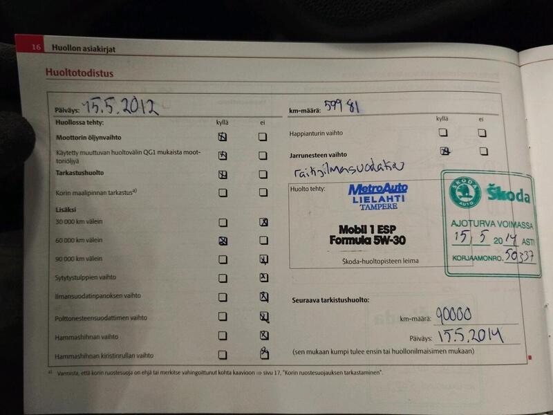 Skoda Octavia vaihtoauto