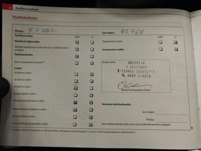 Skoda Octavia vaihtoauto