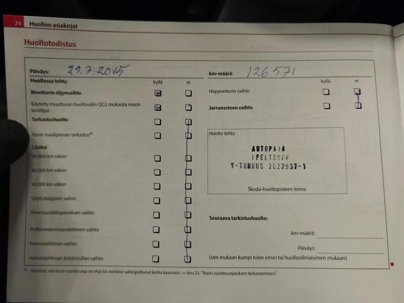 Skoda Octavia vaihtoauto