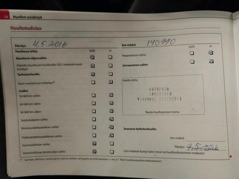 Skoda Octavia vaihtoauto