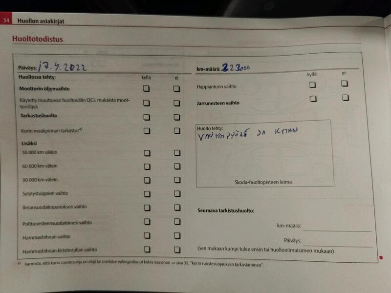 Skoda Octavia vaihtoauto