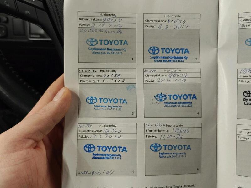 Toyota Avensis vaihtoauto