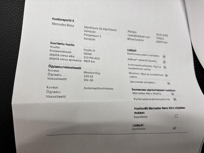 Mercedes-Benz E vaihtoauto