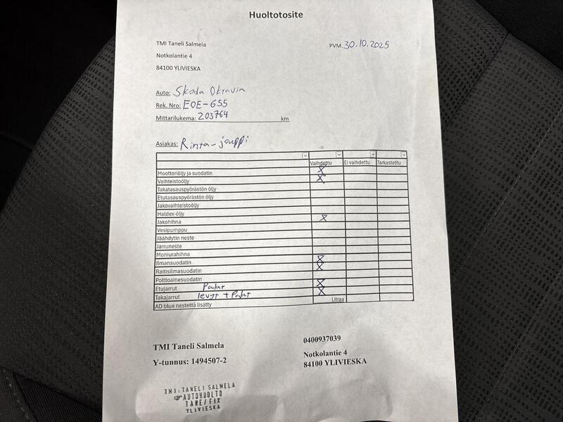 Skoda Octavia vaihtoauto