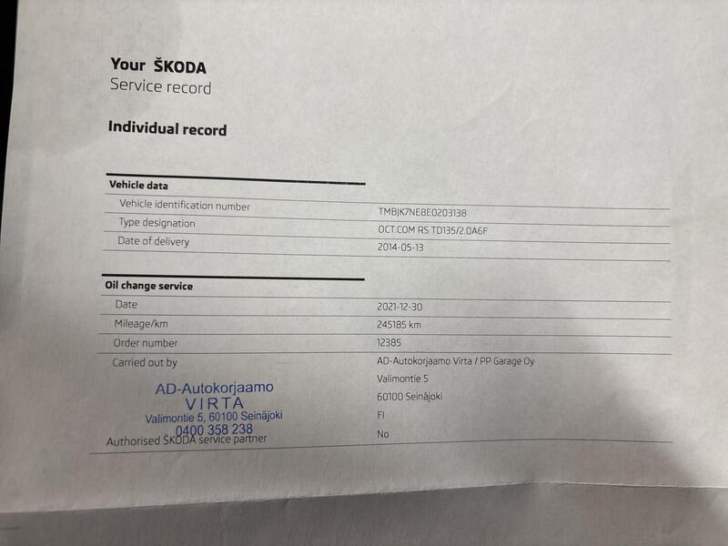 Skoda Octavia vaihtoauto