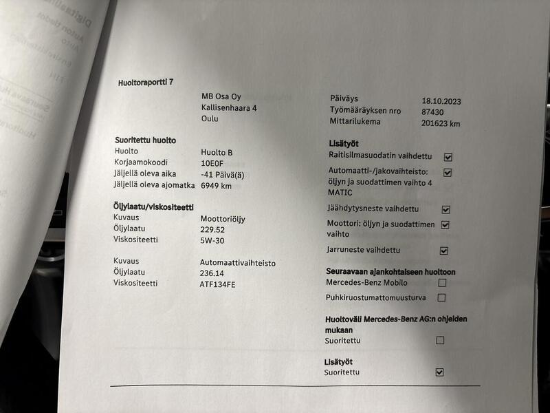 Mercedes-Benz C vaihtoauto