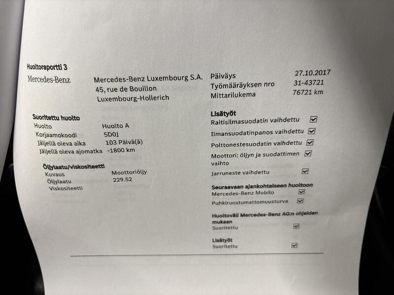 Mercedes-Benz C vaihtoauto