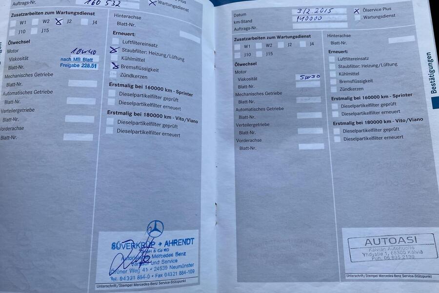 Mercedes-Benz Sprinter vaihtoauto