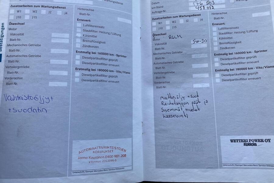 Mercedes-Benz Sprinter vaihtoauto