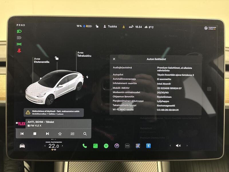 Tesla Model 3 vaihtoauto