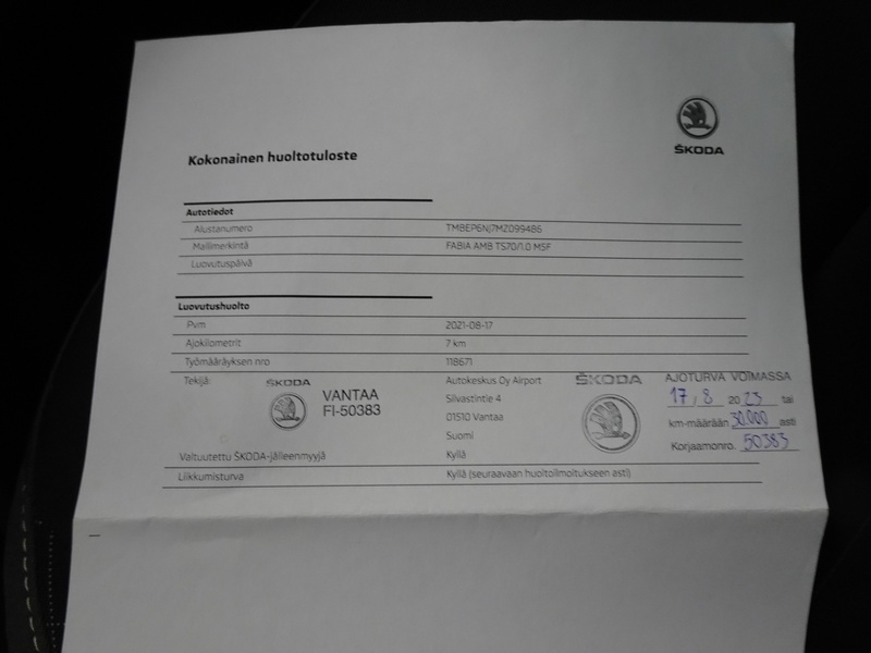 Skoda Fabia vaihtoauto