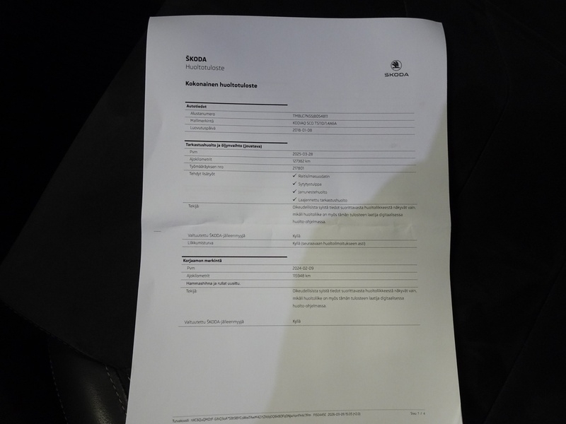 Skoda Kodiaq vaihtoauto