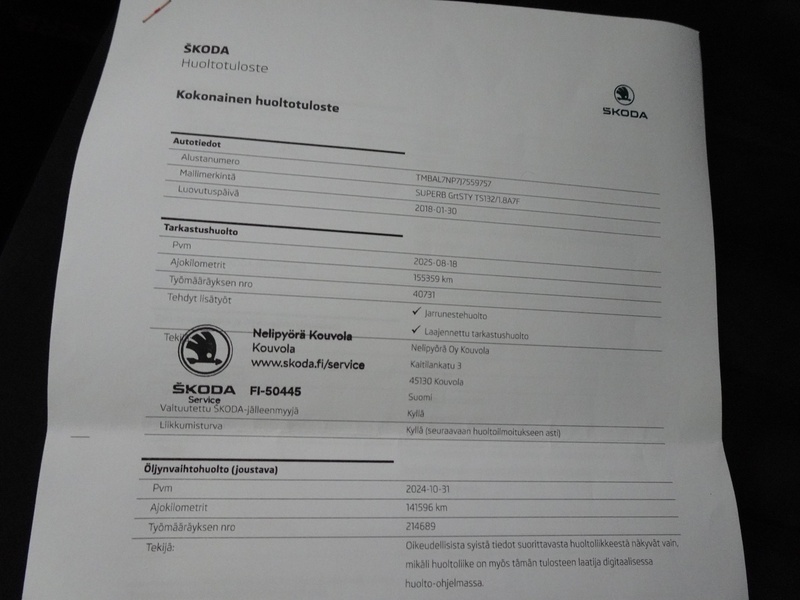 Skoda Superb vaihtoauto