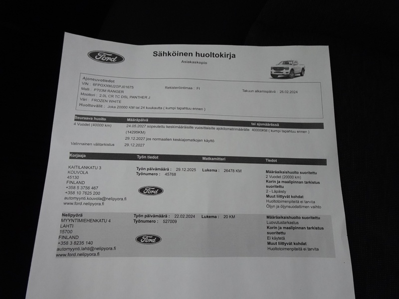 Ford Ranger vaihtoauto