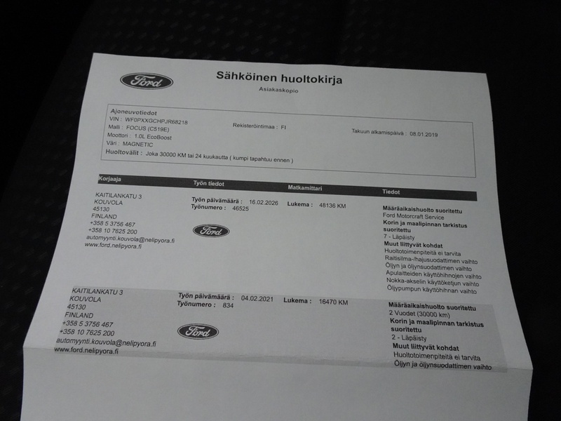 Ford Focus vaihtoauto