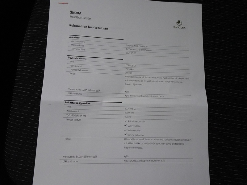 Skoda Octavia vaihtoauto