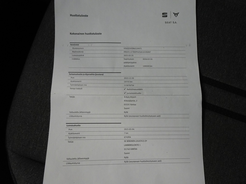 SEAT Ateca vaihtoauto